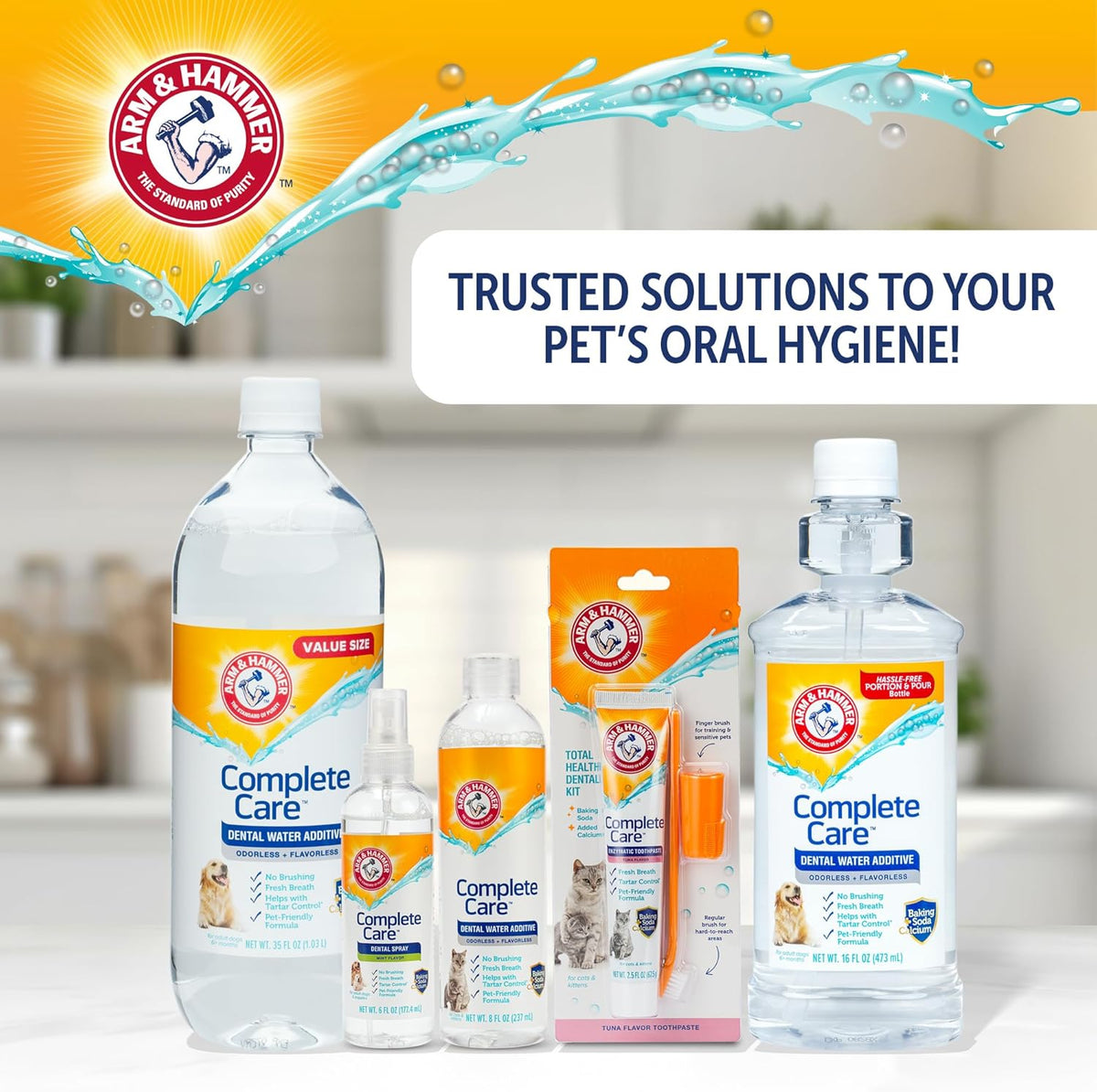 Complete Care Dog Dental Water Additive, 16 Fl Oz