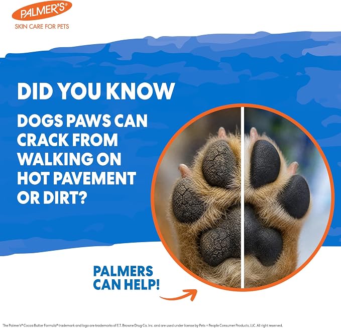 Cocoa Butter Dog Paw and Nose Balm - 3.5 oz