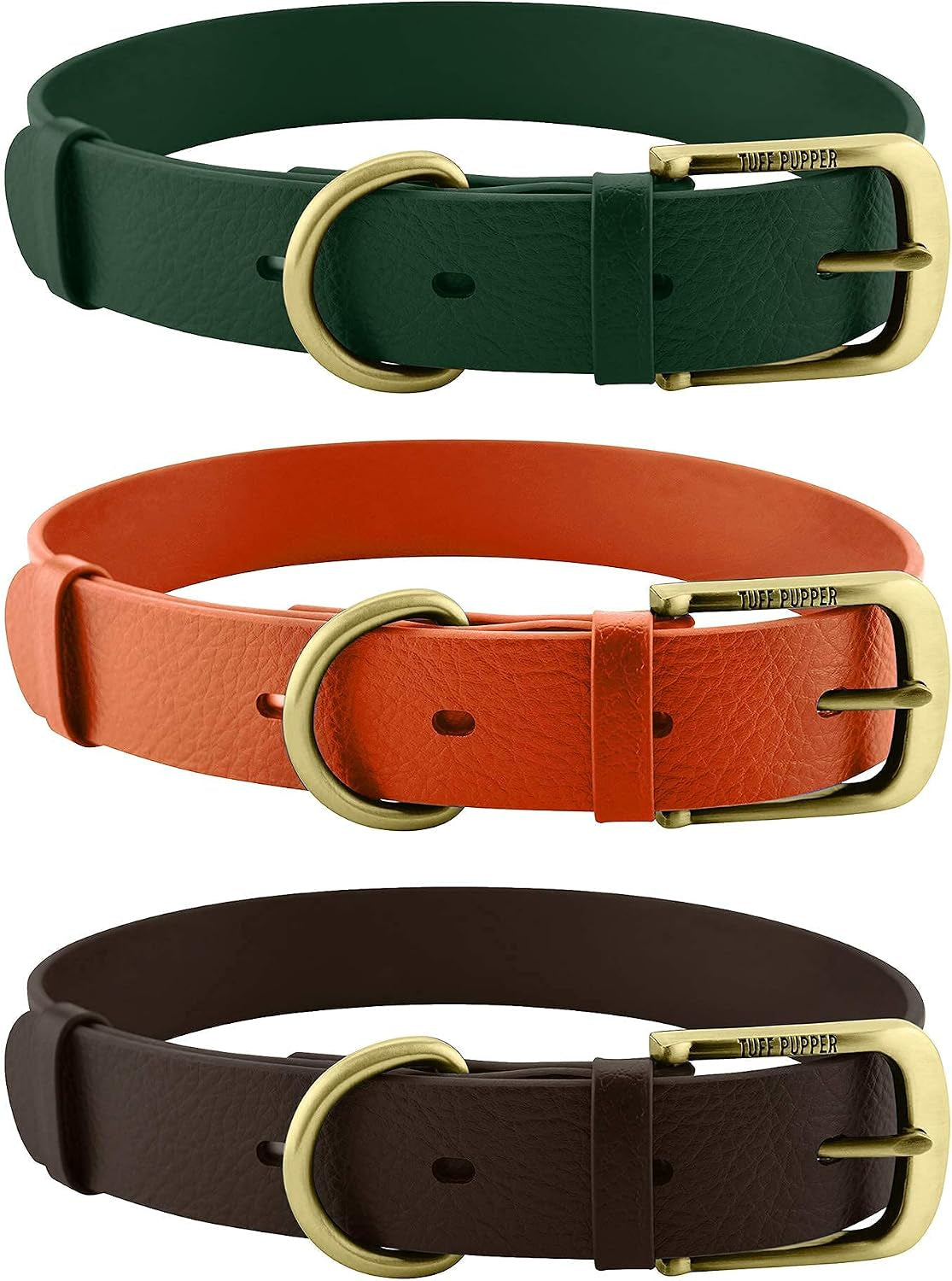 Heavy Duty Waterproof Dog Collar for Small, Medium & Large Dogs