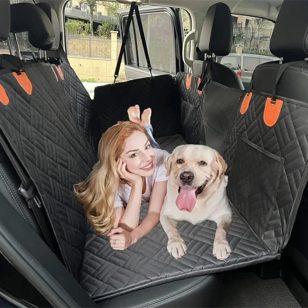 Dog Car Seat Cover Back Hard Bottom Extender for Dogs Supports 400LBS Pet USA