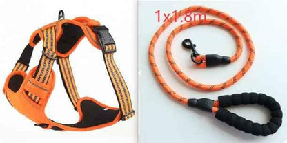 No Pull Dog Harness - Breathable & Reflective Vest for Ultimate Comfort