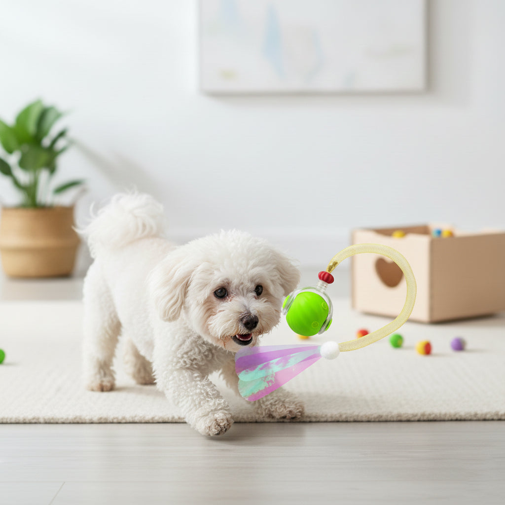 Automatic Rolling Ball for Cats – Rechargeable Smart Interactive Toy, Durable