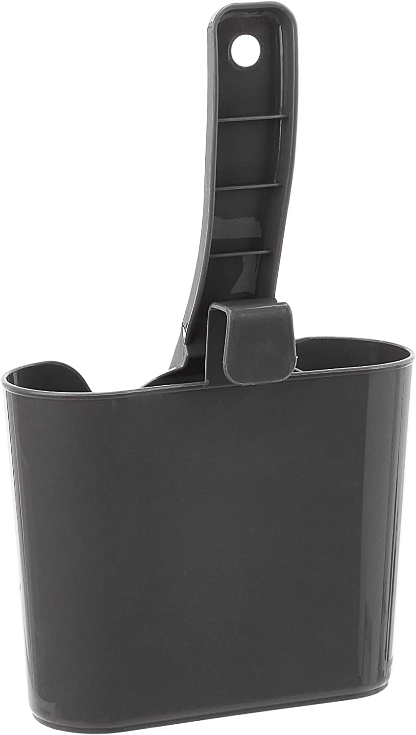 Durable Cat Litter Scoop with Holder, Hangs on Litter Box, Efficient Scooper