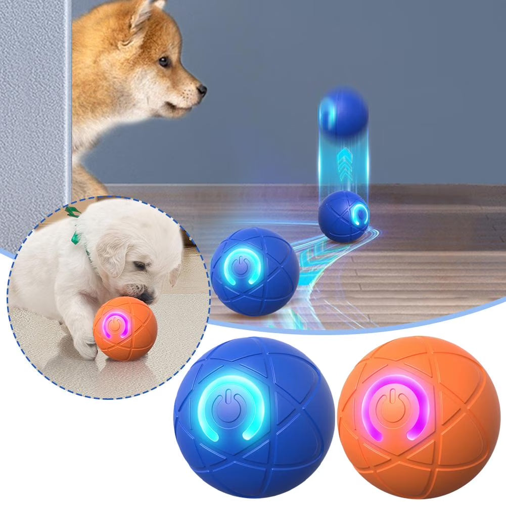 Self Rolling Ball, Dog Toy Ball Automatic Moving Bouncing Rolling for Dog Cat Ball