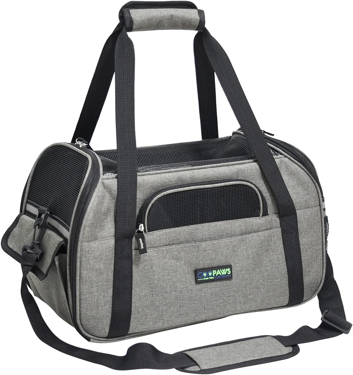 Soft-Sided Airline-Approved Dog & Cat Carrier Travel Bag