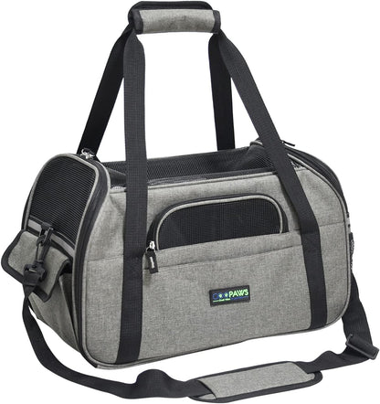 Soft-Sided Airline-Approved Dog & Cat Carrier Travel Bag