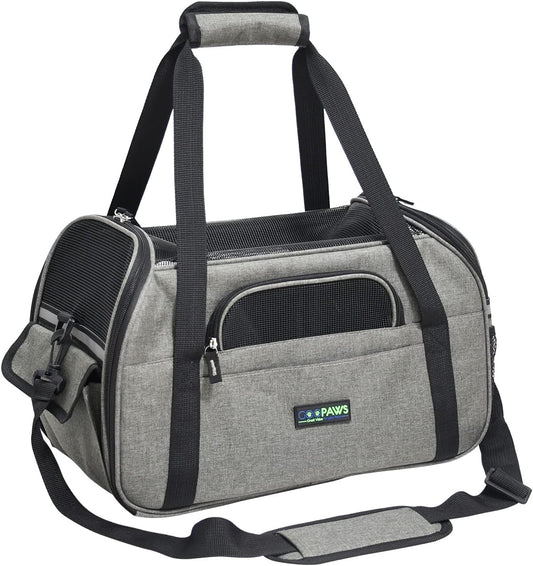 Soft-Sided Airline-Approved Dog & Cat Carrier Travel Bag
