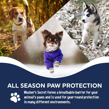 All-Natural Dog Paw Balm, All-Season Paw Protector, 60G