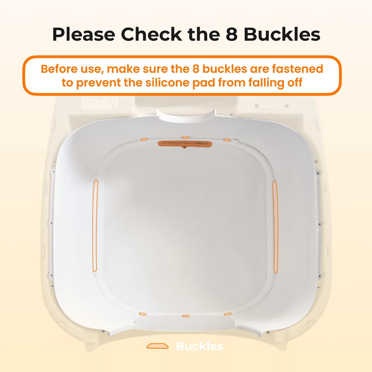 Typro Self-Cleaning Automatic Hands-Free Smart Robot Cat Litter Box with Litter Mat, Waste Bags, and Deodorizer,Gray