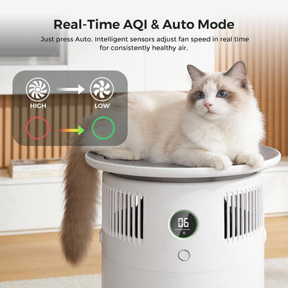 Air Purifier for Home Pets Bedroom Dorm Room Covers up to 1290 Sq.Ft
