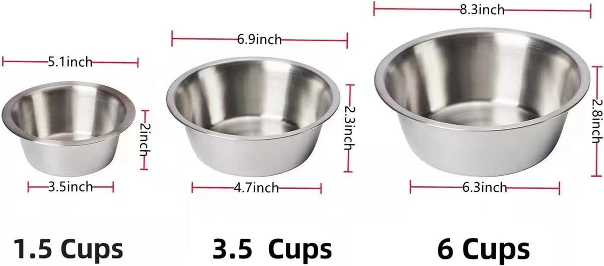 Elevated Cat Bowls, Raised Cat Food and Water Bowls,Wall Mounted Pet Comfort Feeding Bowls