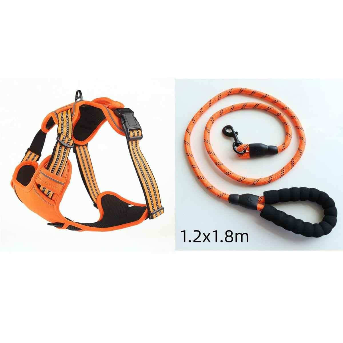 No Pull Dog Harness - Breathable & Reflective Vest for Ultimate Comfort