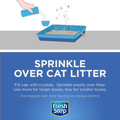 Cat Litter Crystals Deodorizer, Fresh Scent, 15 Oz