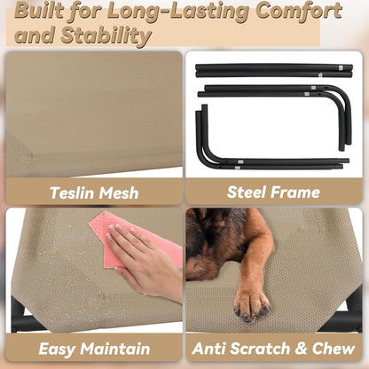 Elevated Dog Bed for Large Dogs