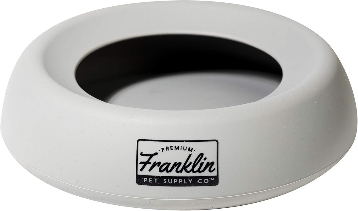 Franklin Sports No-Spill Travel Pet Bowl for Dogs + Cats - 16 Oz.
