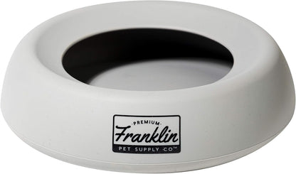 Franklin Sports No-Spill Travel Pet Bowl for Dogs + Cats - 16 Oz.