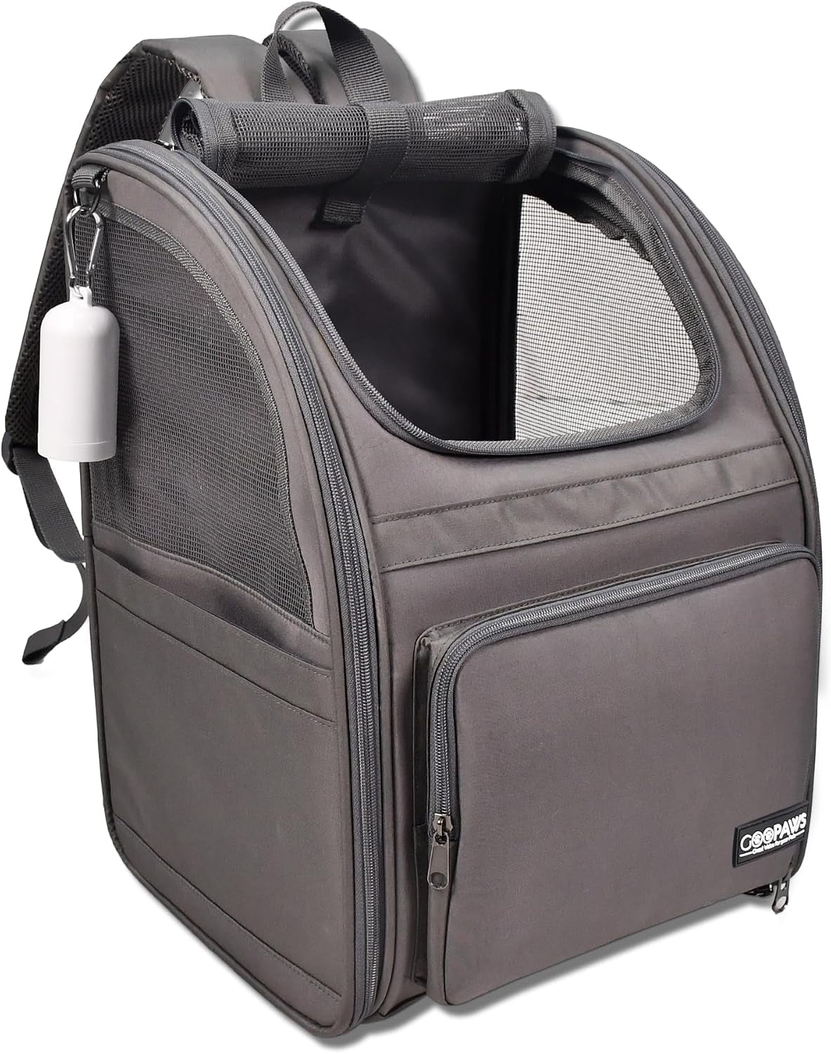 Pet Backpack Carrier for Small Dog, Soft Car Bed Ideal for Traveling