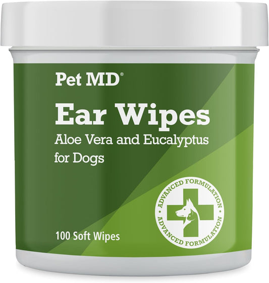 Dog Ear Cleaning Wipes – Otic Cleanser for Dogs - 100 Ct