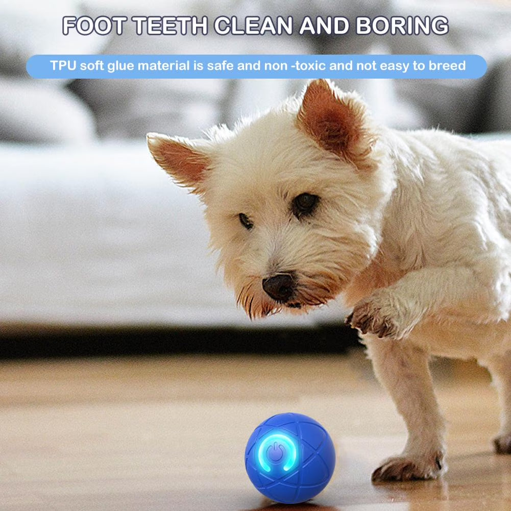 Self Rolling Ball, Dog Toy Ball Automatic Moving Bouncing Rolling for Dog Cat Ball