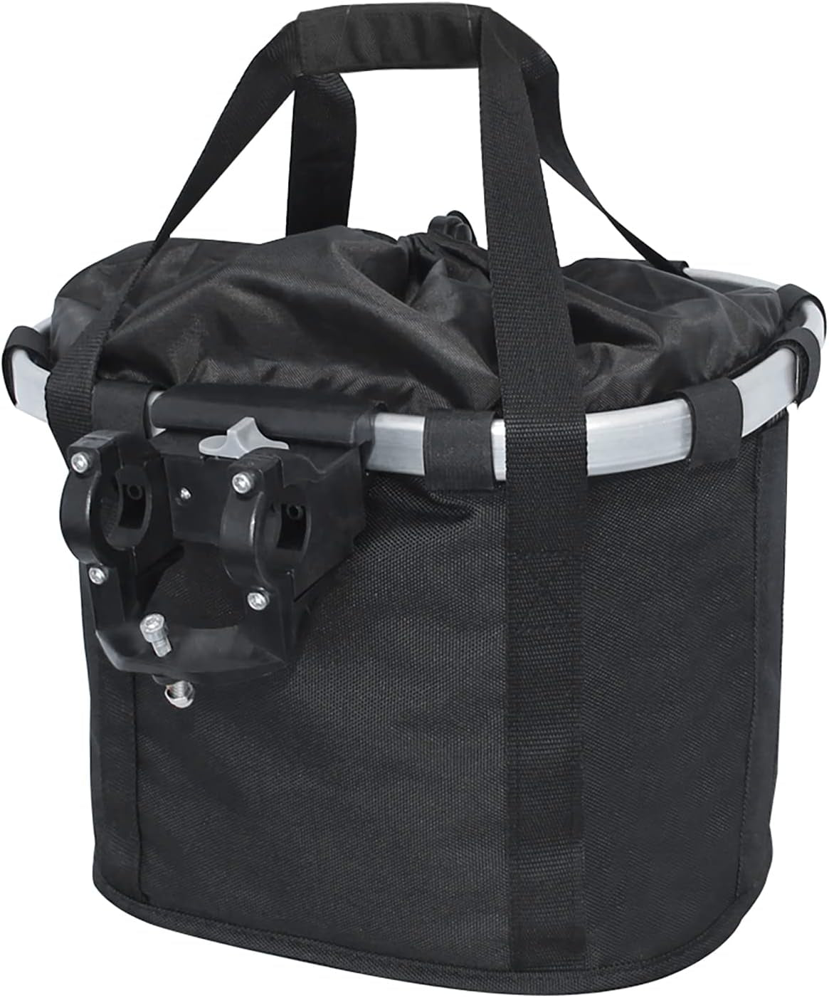 Bicycle Basket Dog Bike Handlebar Basket Front,Folding Detachable Quick Release Easy Install,Cycling Picnic Bag