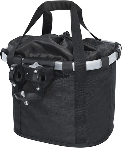 Bicycle Basket Dog Bike Handlebar Basket Front,Folding Detachable Quick Release Easy Install,Cycling Picnic Bag