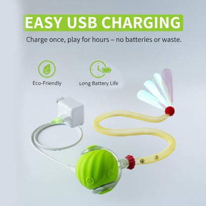 Automatic Rolling Ball for Cats – Rechargeable Smart Interactive Toy, Durable