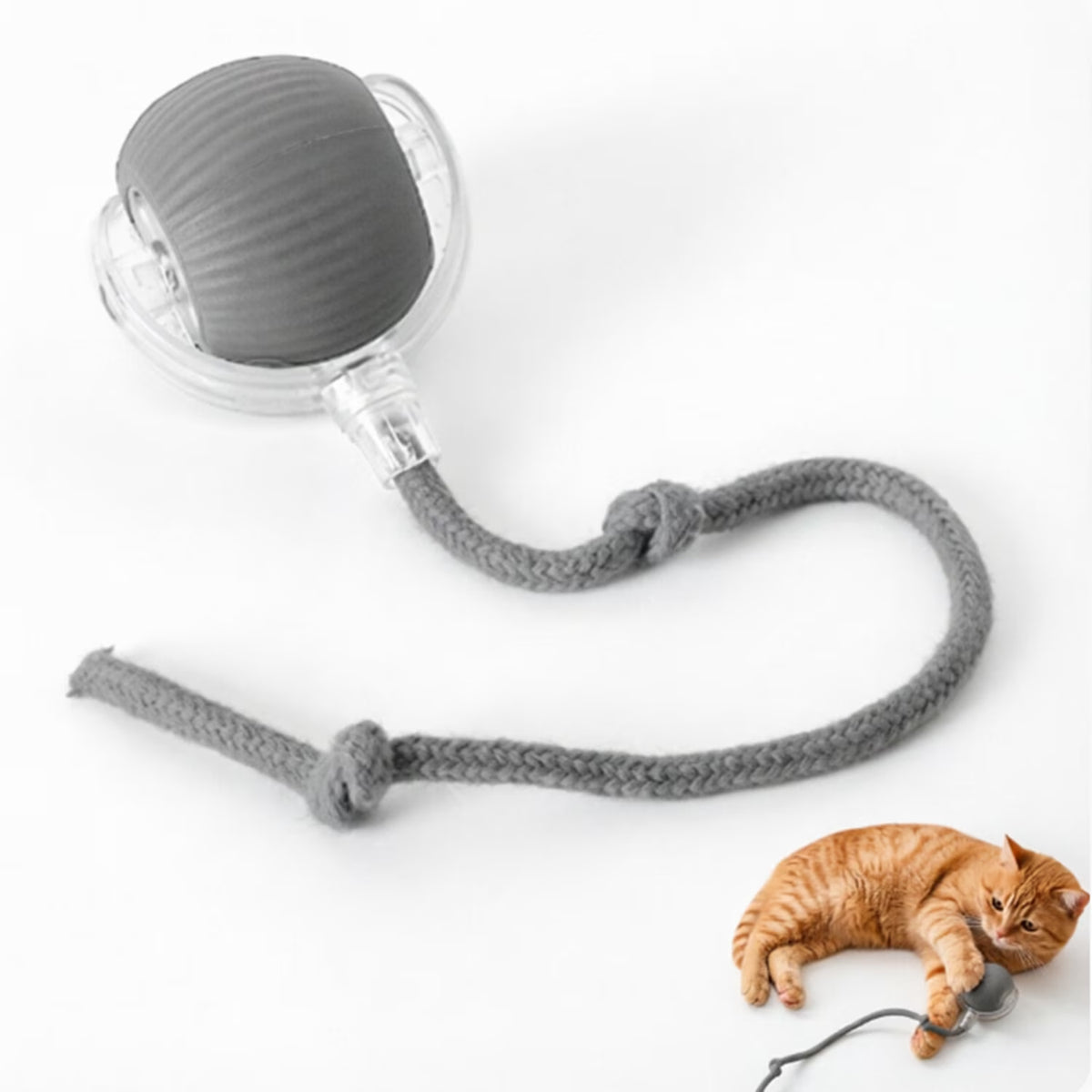 Chewie Ball, Chewie Viral Rolling Ball, Interactive Cat Ball Toy, Chewie Ball for Dogs, Chewie Smart Automatic Rolling Pet Ball, Automatic 360° Rotating Rolling Ball with USB Charging