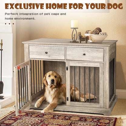 Cranbrook Wood Furniture Style Crate with 2 Doors