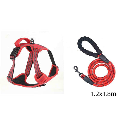 No Pull Dog Harness - Breathable & Reflective Vest for Ultimate Comfort