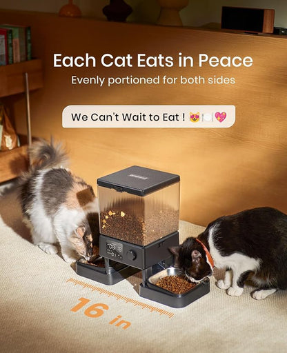 Automatic Timed Cat Food Dispenser