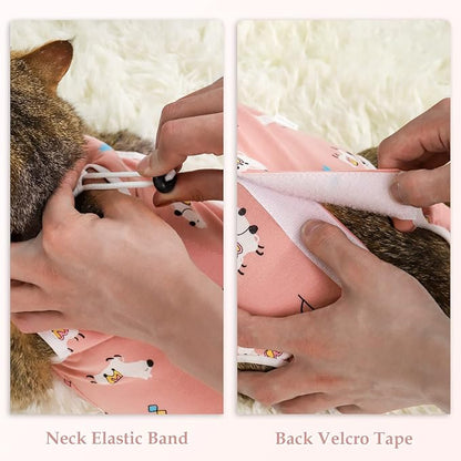 Breathable Cat Recovery Suit – 2 Pack