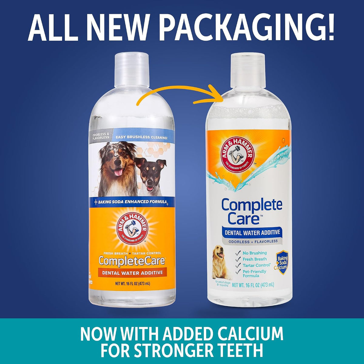Complete Care Dog Dental Water Additive, 16 Fl Oz