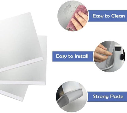 3 Pcs Cat Litter Box Pee Shields, Splash Guard for Open Top Litter Pan