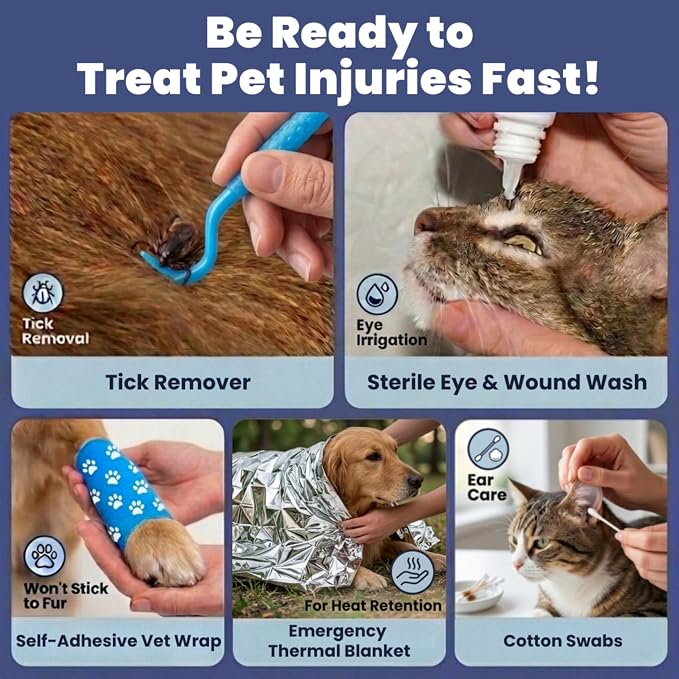 Dog First Aid Kit – Vet-Approved Travel Kit
