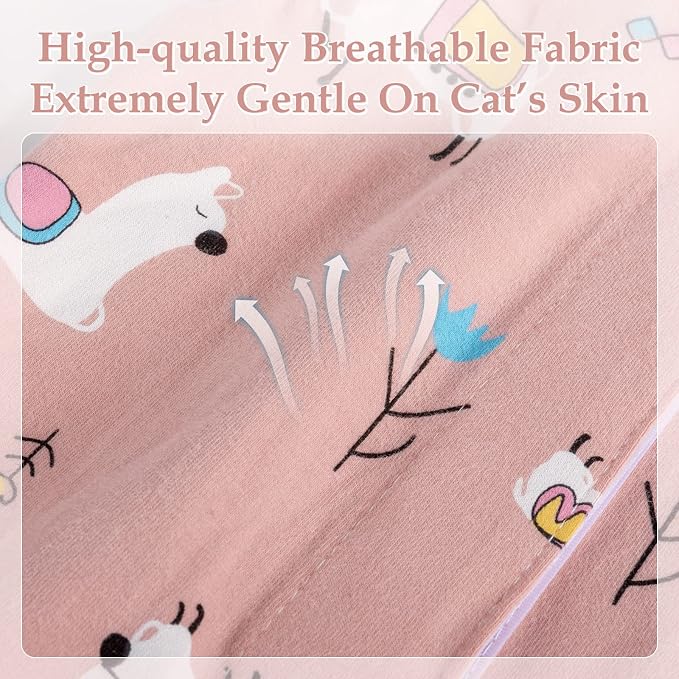 Breathable Cat Recovery Suit – 2 Pack