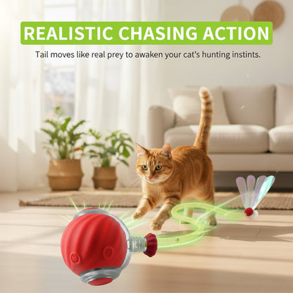 Automatic Rolling Ball for Cats – Rechargeable Smart Interactive Toy, Durable
