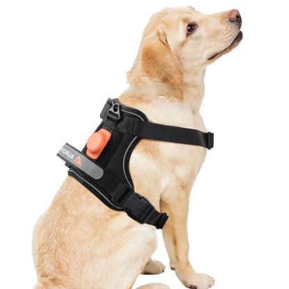 Dog Harness for Large Dogs, No Pull Dog Harness with Handle, Reflective Pet Harness, Adjusatble Service Vest Harness for Dog