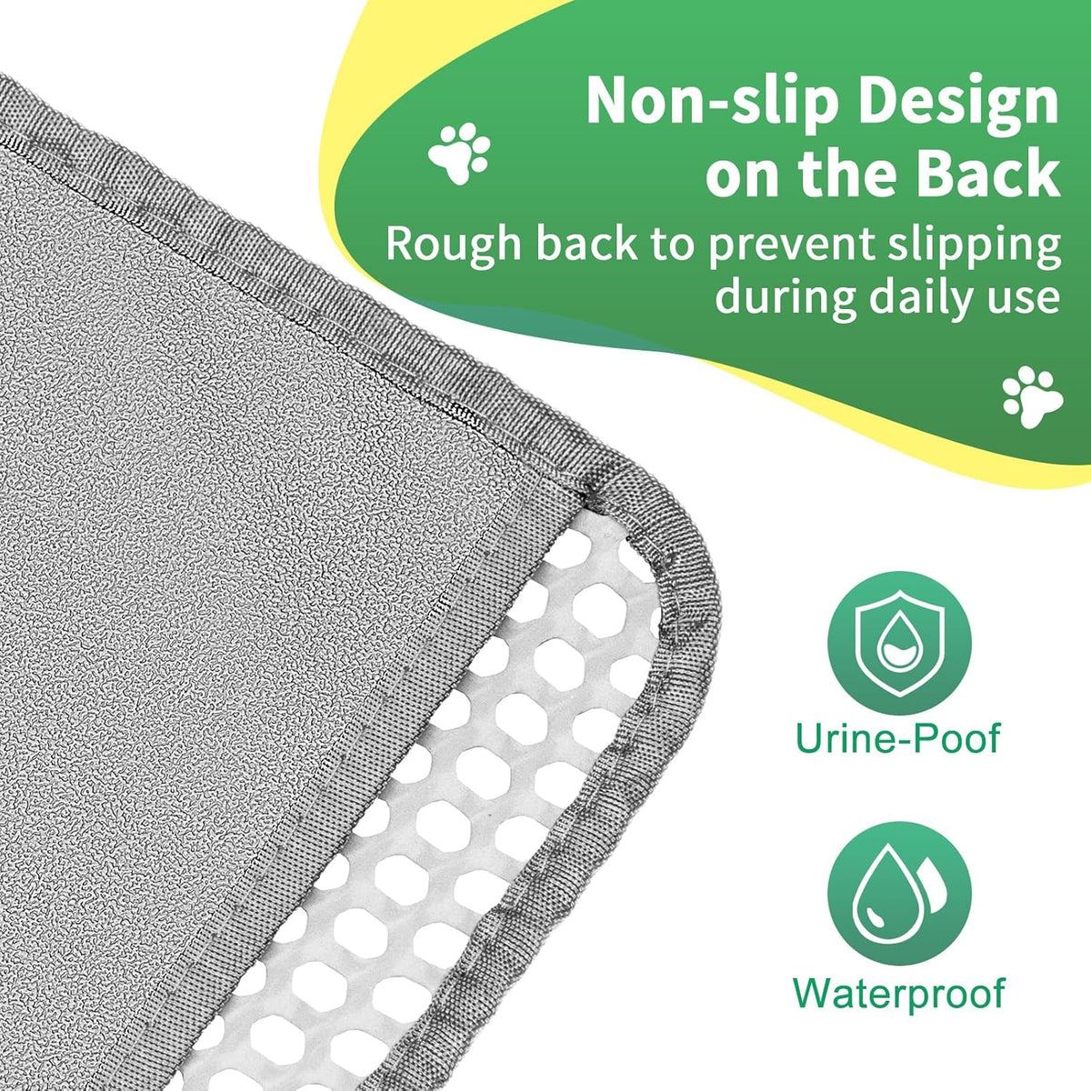 Cat Litter Mat,Xl47''X 28'' Extra Large Litter Trapping Mat Kitty Rug