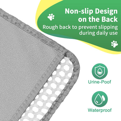 Cat Litter Mat,Xl47''X 28'' Extra Large Litter Trapping Mat Kitty Rug