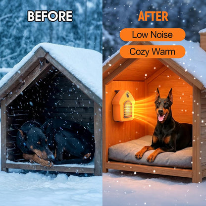 Dog House Heater with Thermostat, Chicken Coop Heater