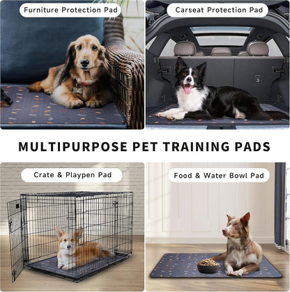 Washable Pee Pads for Dogs, Reusable Puppy Pads for Dog Playpen 2PC