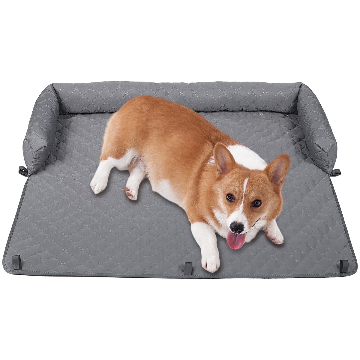 Washable Dog Couch Bed,Large Dog Bed Furniture Protector for Couch,Cooling Elevated Dog Bed Mat Pillow