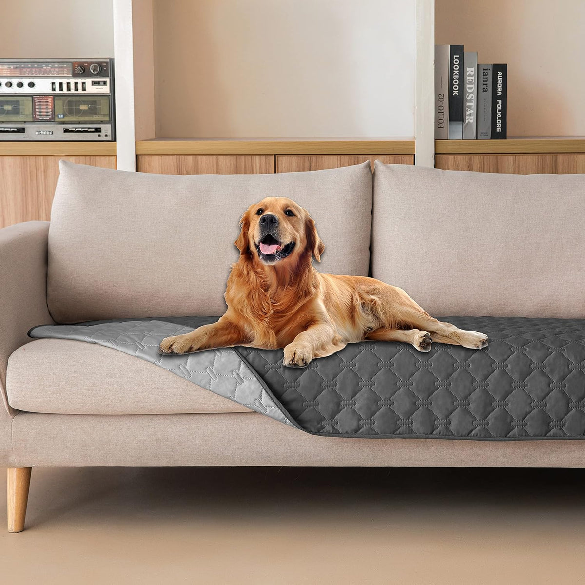Waterproof Blanket, Couch Covers for Dogs, Reversible Protector