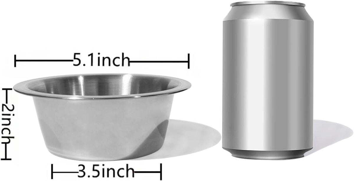 Elevated Cat Bowls, Raised Cat Food and Water Bowls,Wall Mounted Pet Comfort Feeding Bowls