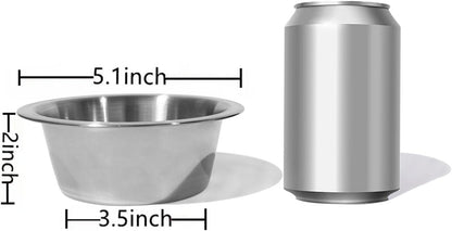 Elevated Cat Bowls, Raised Cat Food and Water Bowls,Wall Mounted Pet Comfort Feeding Bowls
