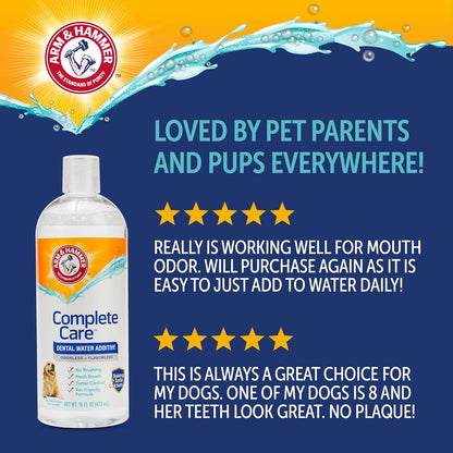 Complete Care Dog Dental Water Additive, 16 Fl Oz