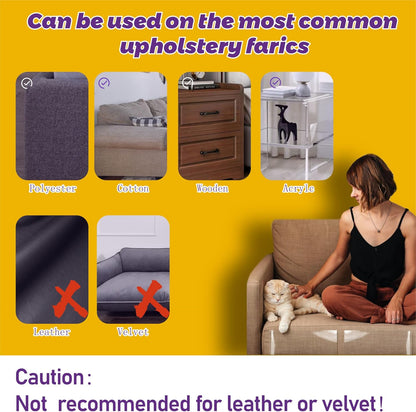 Cat Scratch Furniture Protector, 12-Pack Clear Sofa Guards