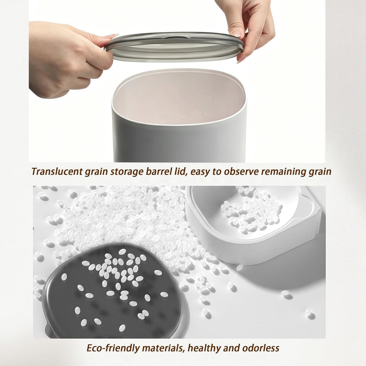 Automatic Cat Feeder,4L Timed Pet Food Dispenser with 2.4G Wifi,Detachable