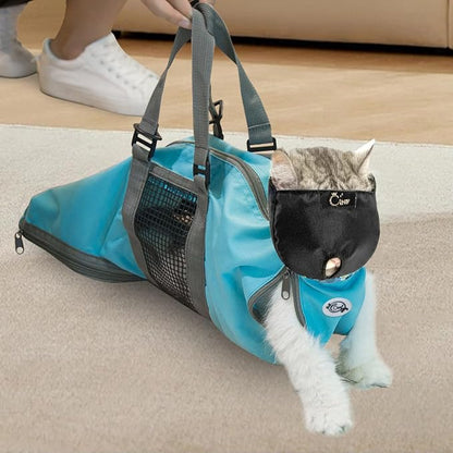 Cat Restraint Grooming Bag