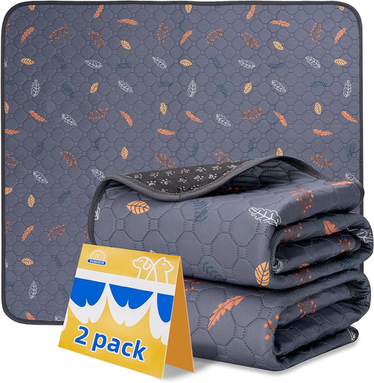 Washable Pee Pads for Dogs, Reusable Puppy Pads for Dog Playpen 2PC
